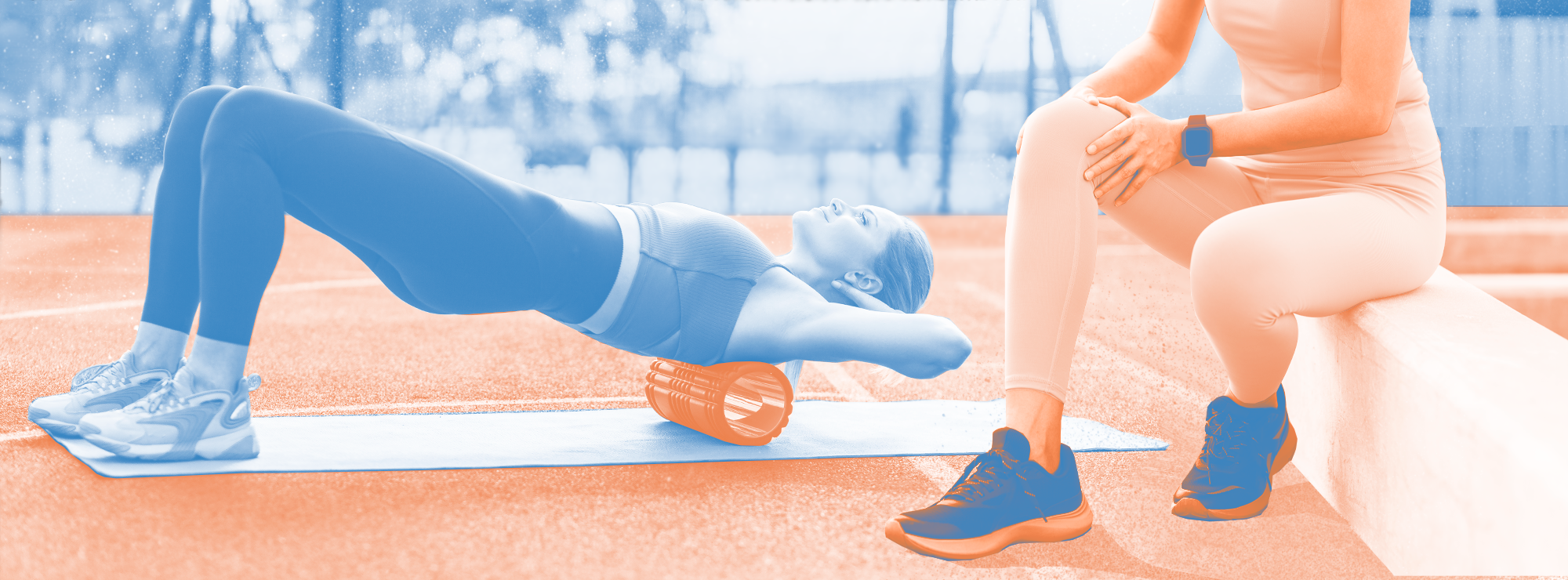 Полноразмерная обложка поста на тему: 12 упражнений, которые можно выполнять с больными коленями и спиной
