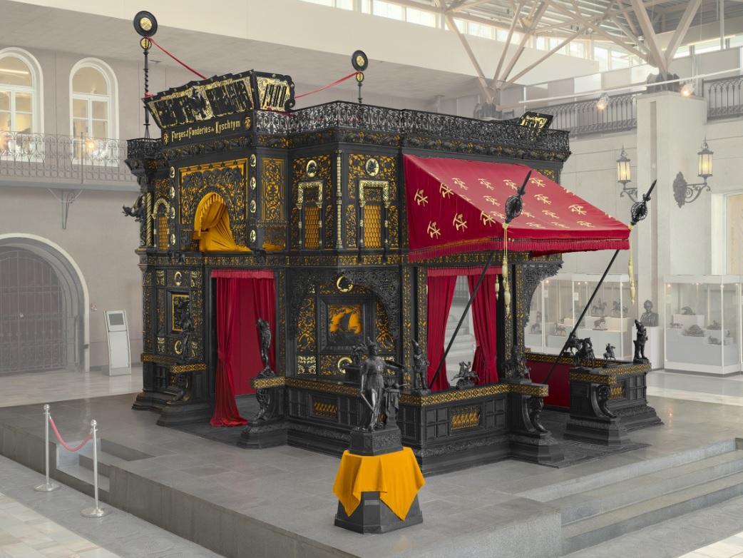 Каслинский чугунный павильон был изготовлен уральскими мастерами для Всемирной художественно-промышленной выставки 1900 года в Париже