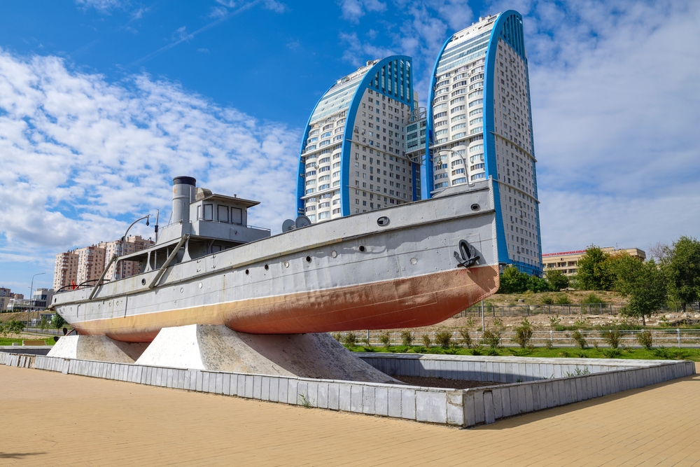 Сегодня катер «Гаситель» — памятник морякам, погибшим в Сталинградской битве