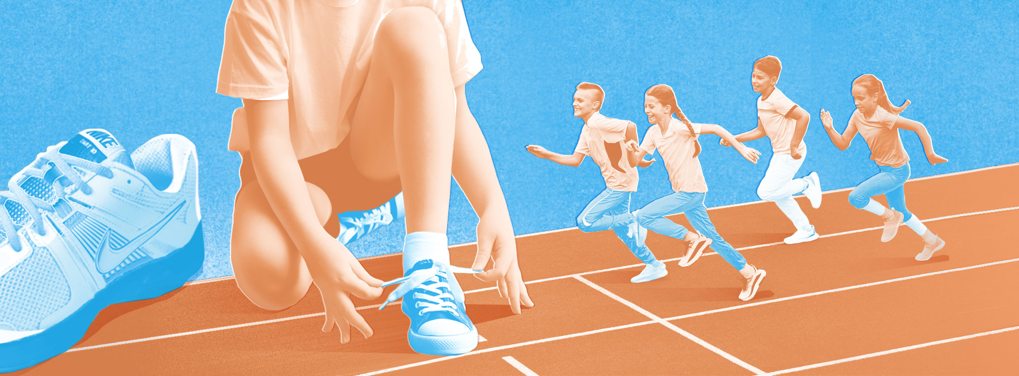 Полноразмерная обложка поста на тему: Как выбрать детские кроссовки для бега
