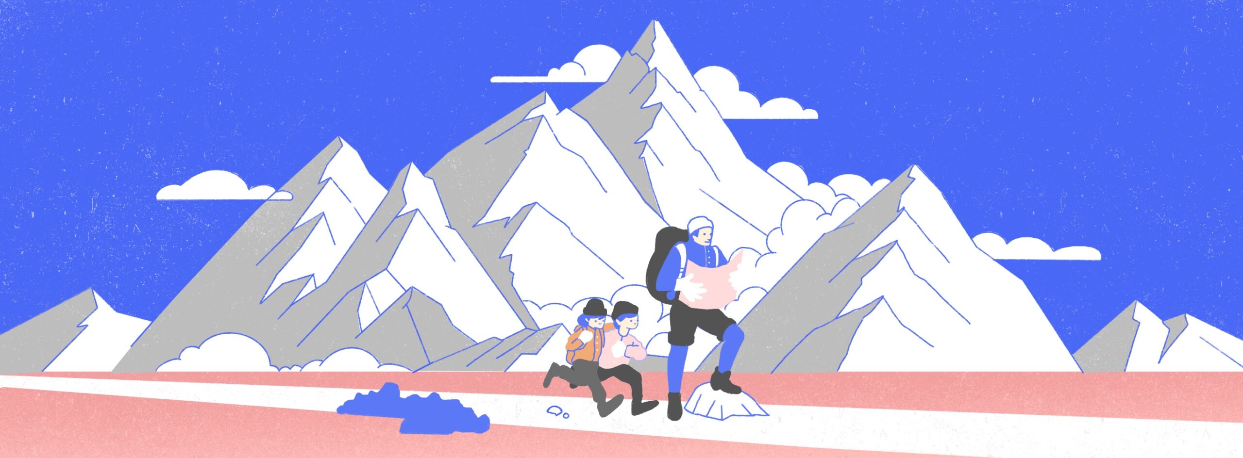 Полноразмерная обложка поста на тему: Как я хожу по Уральским горам с маленькими детьми