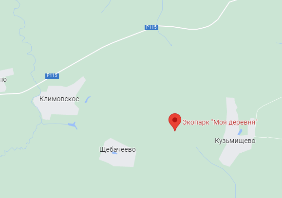 «Моя деревня» на карте