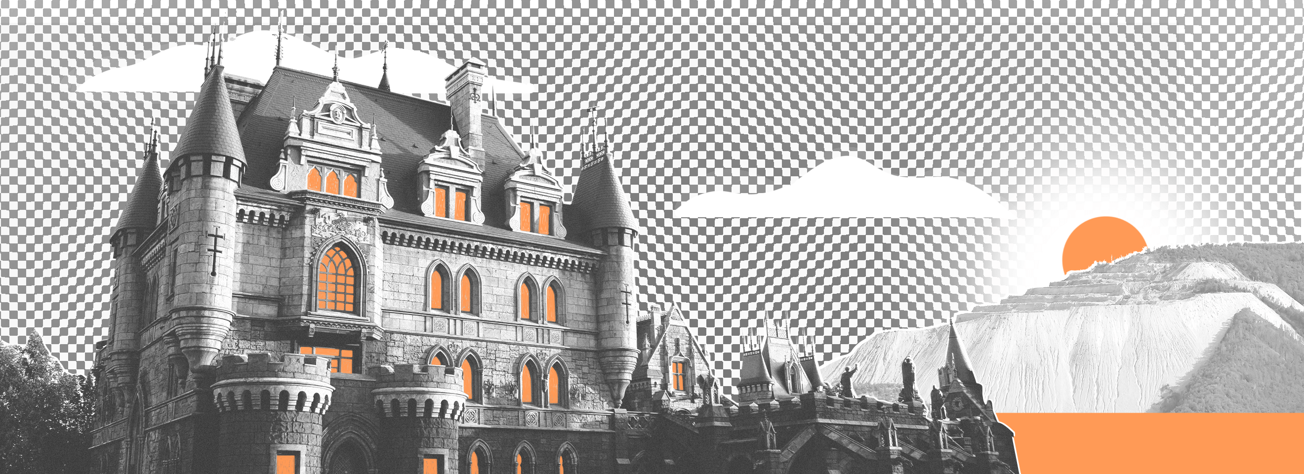 Полноразмерная обложка поста на тему: Жигулёвское море и горы, завод «АвтоВАЗ» и рыцарский замок — это всё Тольятти