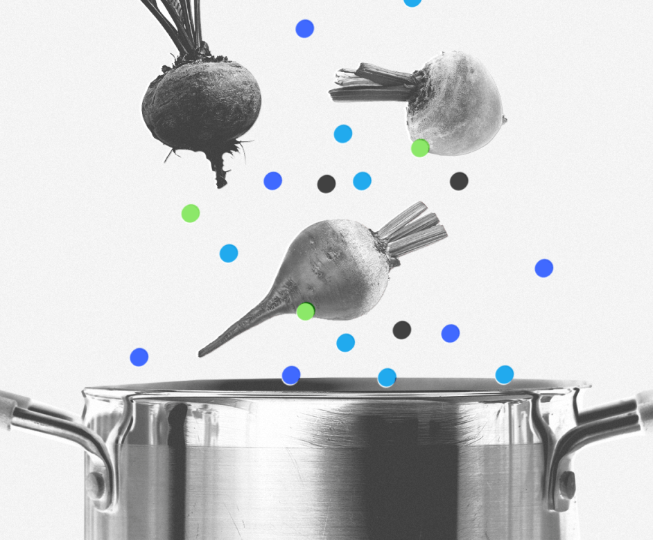 Квадратная обложка поста на тему: Как и сколько готовить свёклу